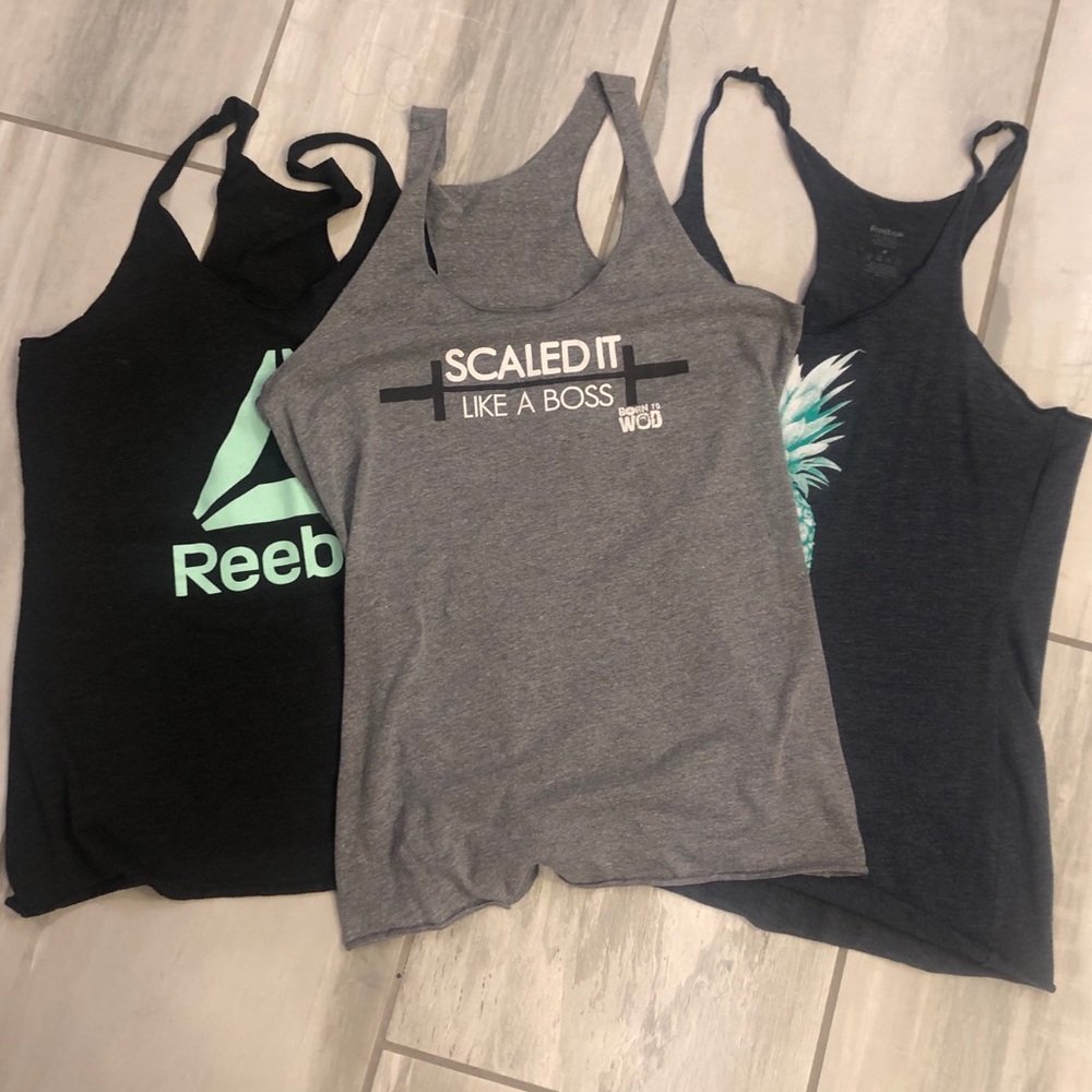 3 workout CrossFit tanks!